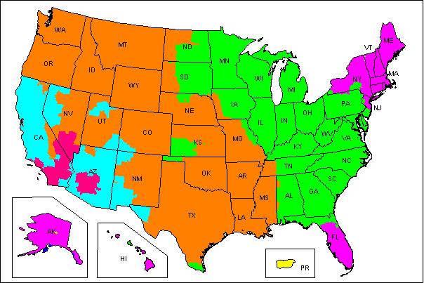 FedEx Map USA
