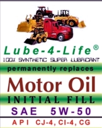 SynLube Lube-4-Life INITIAL FILL Motor Oil (Diesel)