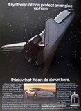 1985 Mobil 1 print ad