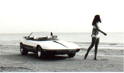 1969 BERTONE Runabout on Beach