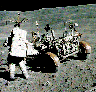 Lunar_Rover and Astronaut